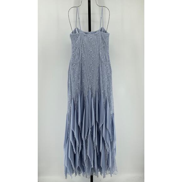 Simkhai 'Gertrude' Blue Polyester Gown Size 2 - Picture 4 of 5